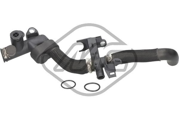 Патрубок системи охолодження METALCAUCHO 03792 - zapix