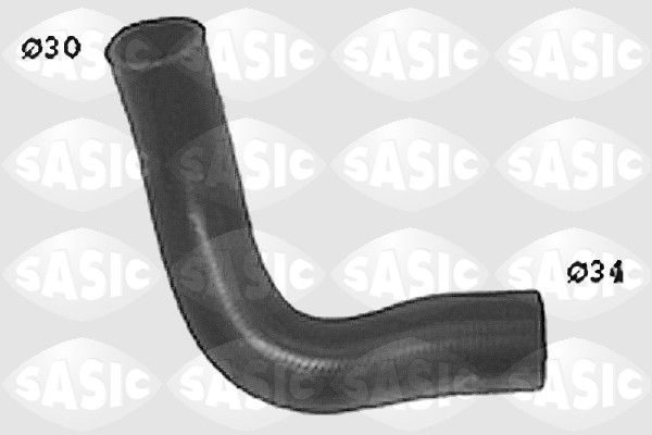 Патрубок системи охолодження SASIC SWH0376 - zapix