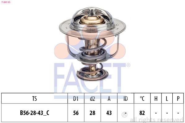 Термостат FACET 78413S - zapix