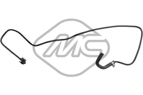 Патрубок системи охолодження METALCAUCHO 94340 - zapix
