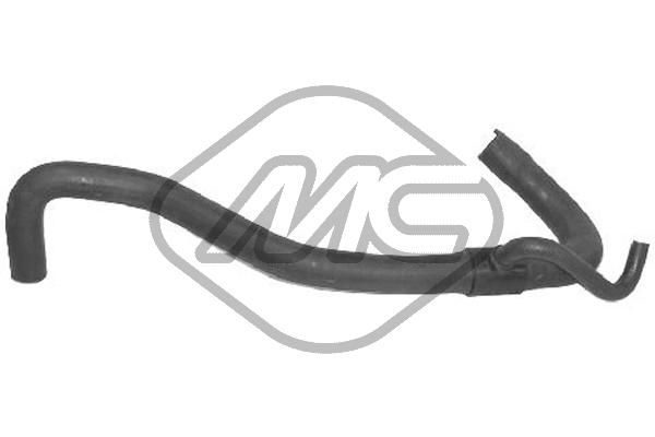 Патрубок системи охолодження METALCAUCHO 08498 - zapix