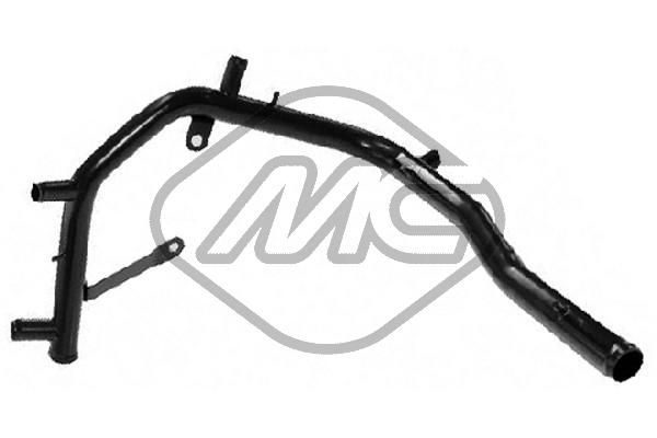 Патрубок системи охолодження METALCAUCHO 03180 - zapix