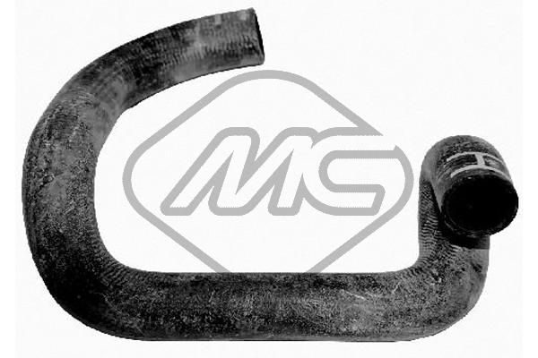 Патрубок системи охолодження METALCAUCHO 08899 - zapix