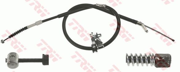 Трос ручного гальма TRW GCH362 - zapix