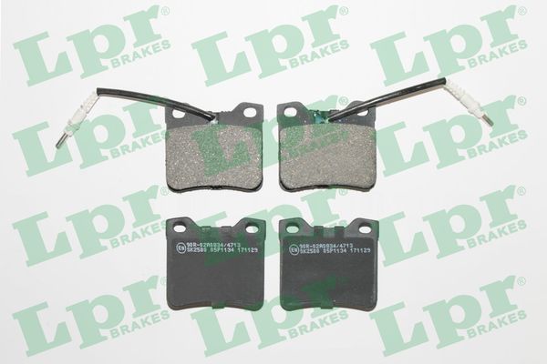 Гальмівні колодки дискові LPR 05P1134