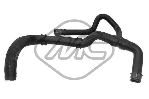 Патрубок системи охолодження METALCAUCHO 08614 - zapix