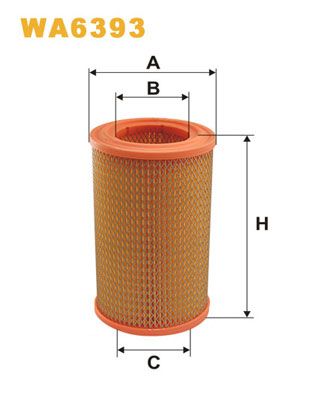 Повітряний фільтр WIX FILTERS WA6393 - zapix