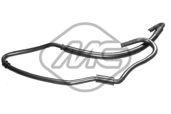 Патрубок системи охолодження METALCAUCHO 08306 - zapix