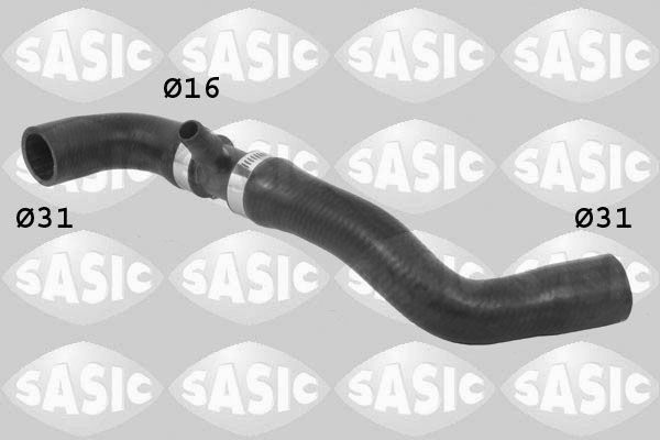 Патрубок системи охолодження SASIC 3400009 - zapix