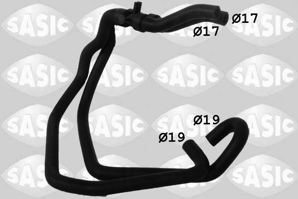 Патрубок системи охолодження SASIC 3404089 - zapix