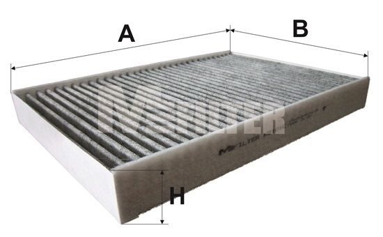Фільтр салону MFILTER K9101C - zapix