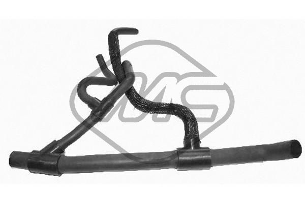Патрубок системи охолодження METALCAUCHO 08906 - zapix