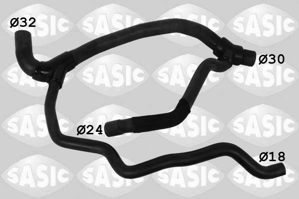 Патрубок системи охолодження SASIC 3404036 - zapix