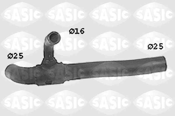 Патрубок системи охолодження SASIC SWH6793 - zapix