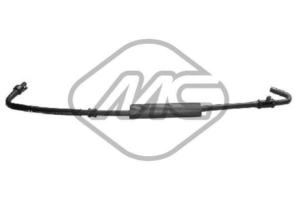 Патрубок системи охолодження METALCAUCHO 08616 - zapix