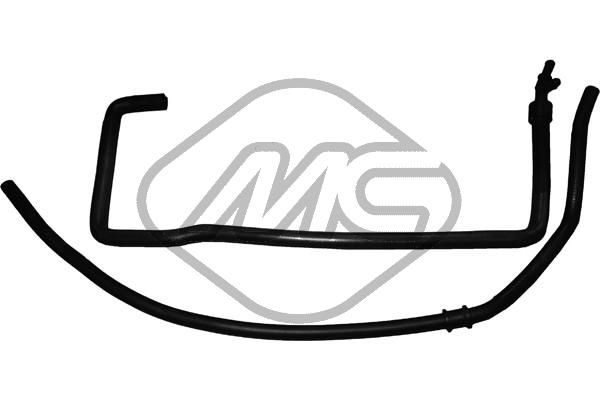 Патрубок системи охолодження METALCAUCHO 08577 - zapix