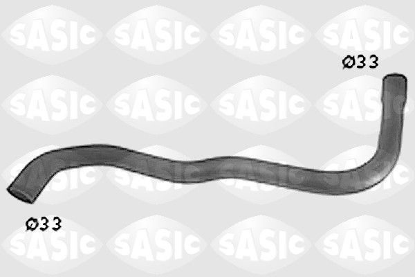 Патрубок системи охолодження SASIC SWH6822 - zapix