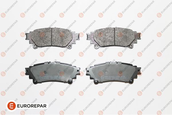 Гальмівні колодки дискові EUROREPAR 1667813080 - zapix