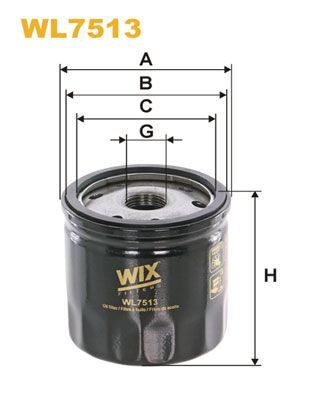 Оливний фільтр WIX FILTERS WL7513 - zapix