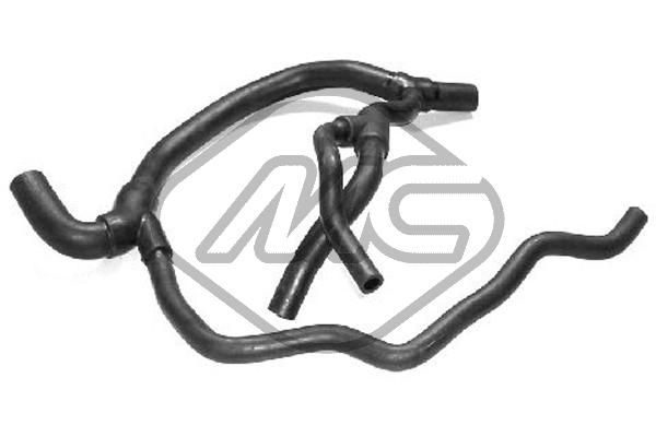 Патрубок системи охолодження METALCAUCHO 08724 - zapix