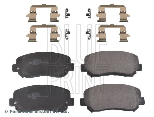 Тормозные колодки дисковые BLUE PRINT ADA104276