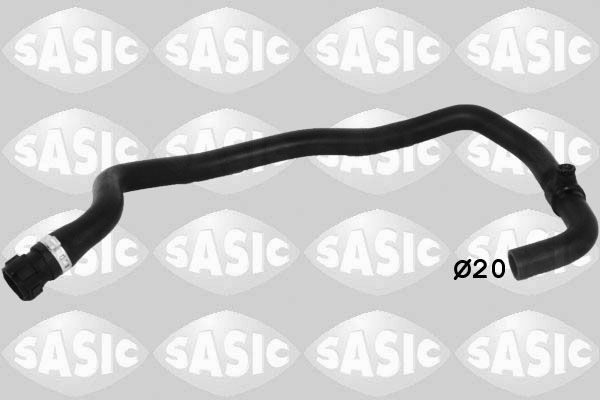 Патрубок системи охолодження SASIC 3404156 - zapix
