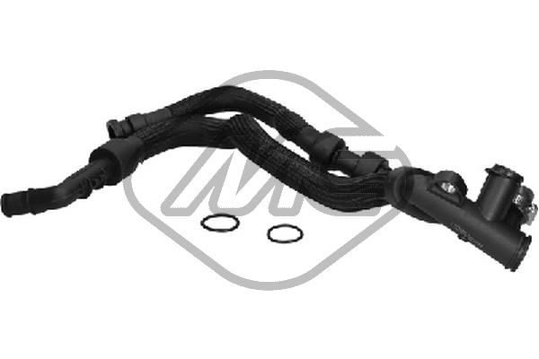 Патрубок системи охолодження METALCAUCHO 03784 - zapix
