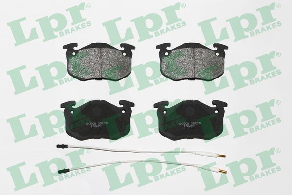 Тормозные колодки дисковые LPR 05P231