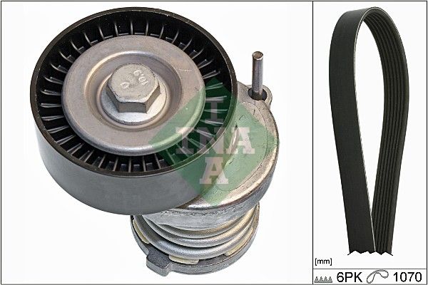 Комплект поліклинових ременів SCHAEFFLER INA 529008410 - zapix