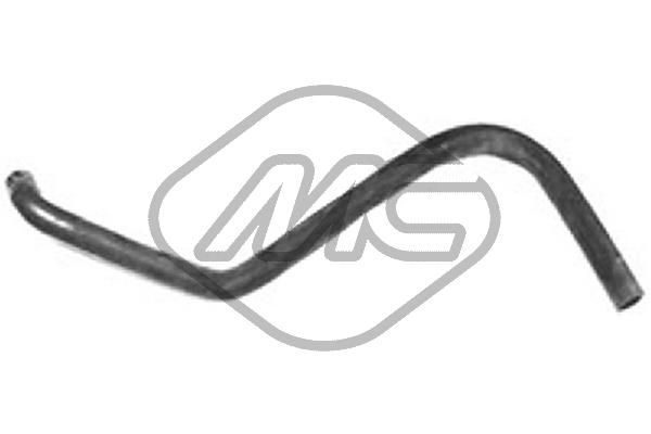 Патрубок системи охолодження METALCAUCHO 09246 - zapix