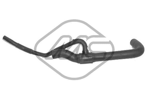 Патрубок системи охолодження METALCAUCHO 08495 - zapix