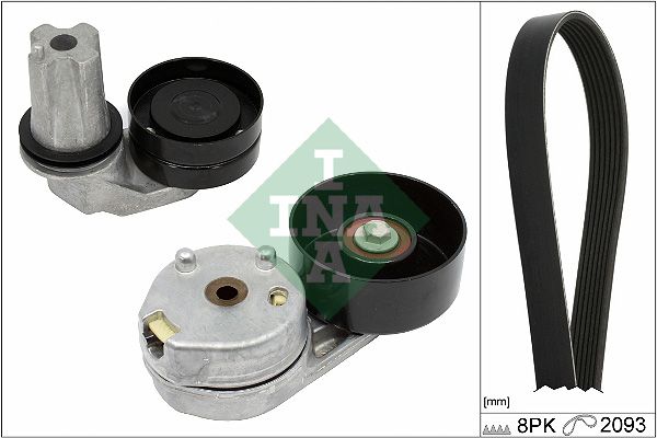 Комплект поліклинових ременів SCHAEFFLER INA 529044510 - zapix