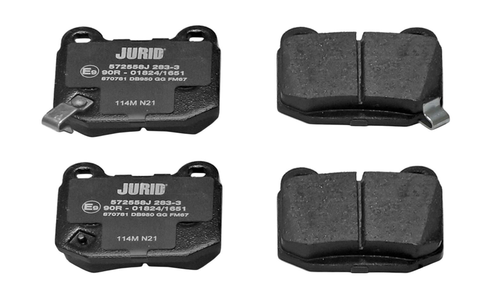 Гальмівні колодки дискові JURID 572558J - zapix