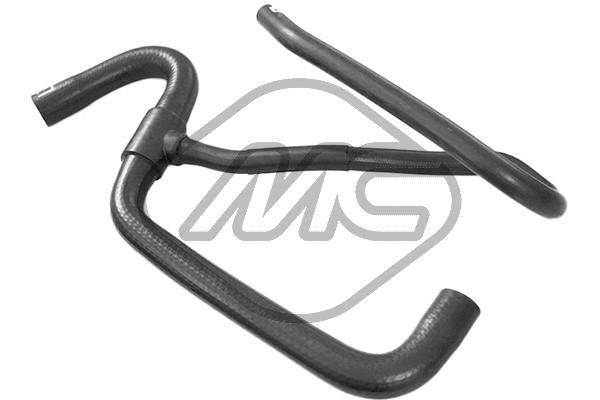 Патрубок системи охолодження METALCAUCHO 09518 - zapix