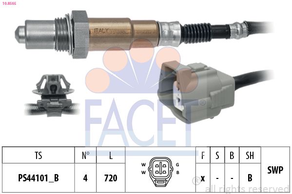Кисневий датчик FACET 108565 - zapix