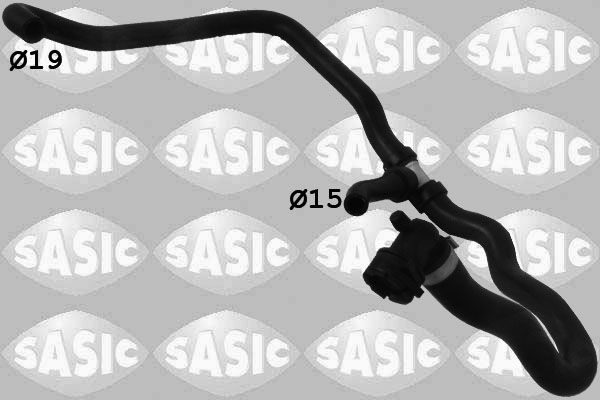 Патрубок системи охолодження SASIC 3404138 - zapix