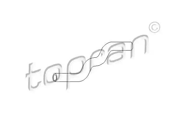 Патрубок системи охолодження TOPRAN 102873 - zapix
