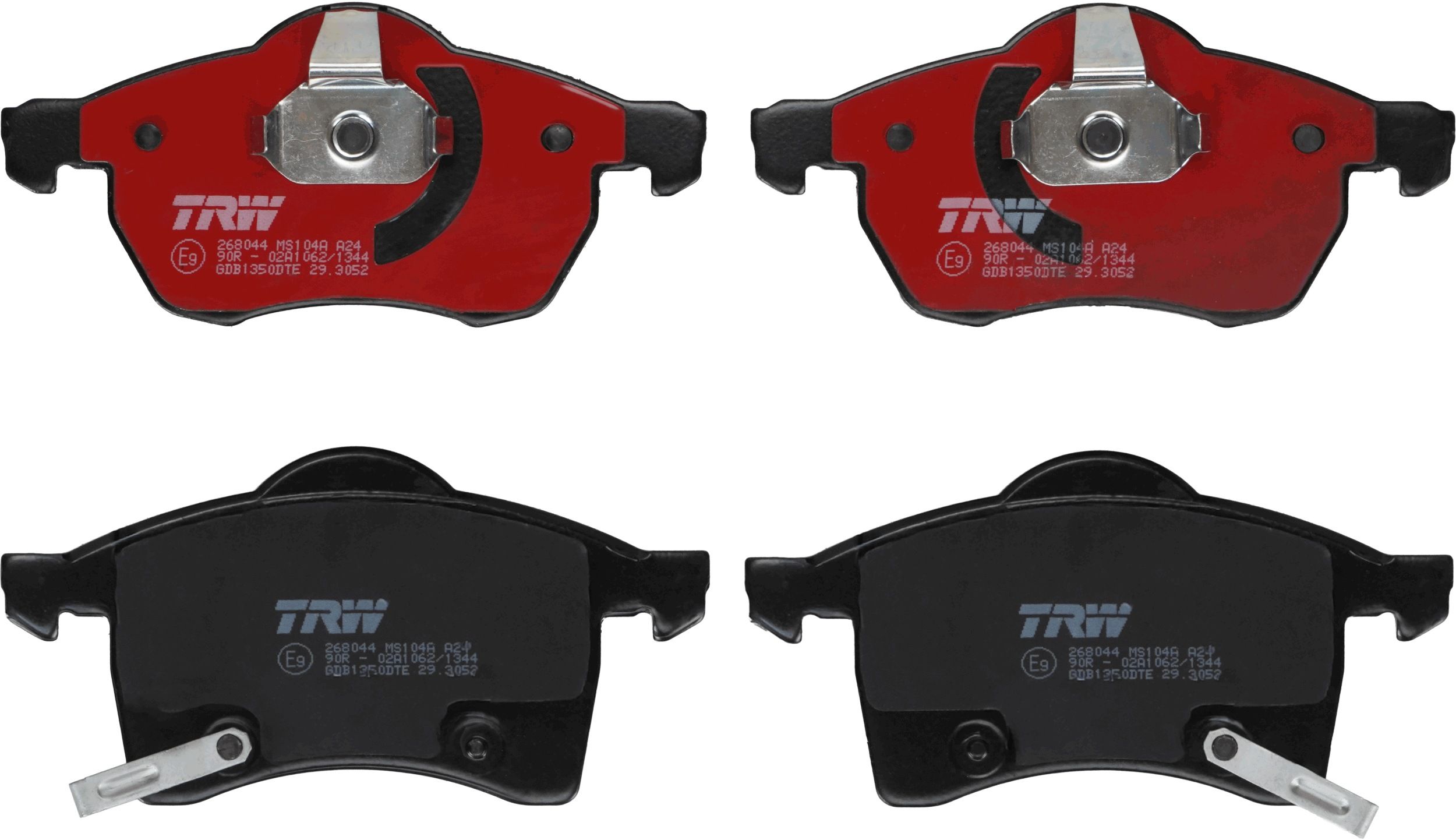 Гальмівні колодки дискові TRW GDB1350DTE - zapix