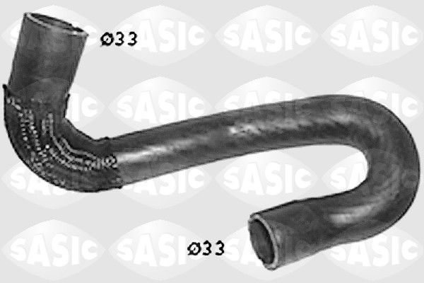 Патрубок системи охолодження SASIC SWH6770 - zapix