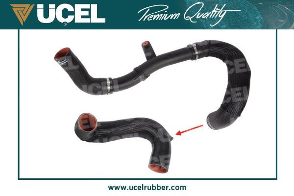 Патрубок інтеркулера UCEL 35849 - zapix