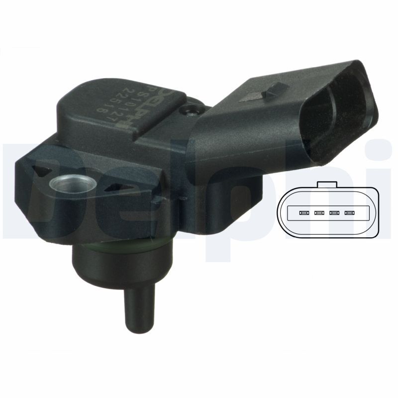 Датчик тиску наддува DELPHI PS10127 - zapix