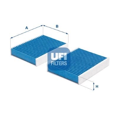 Фільтр салону UFI 3429400 - zapix