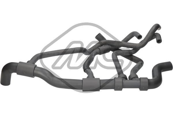 Патрубок системи охолодження METALCAUCHO 09253 - zapix