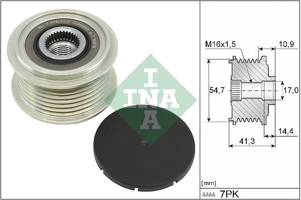 Муфта генератора SCHAEFFLER INA 535035110 - zapix