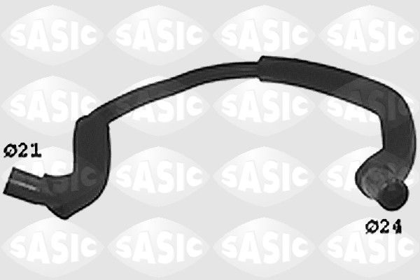 Патрубок системи охолодження SASIC SWH0497 - zapix