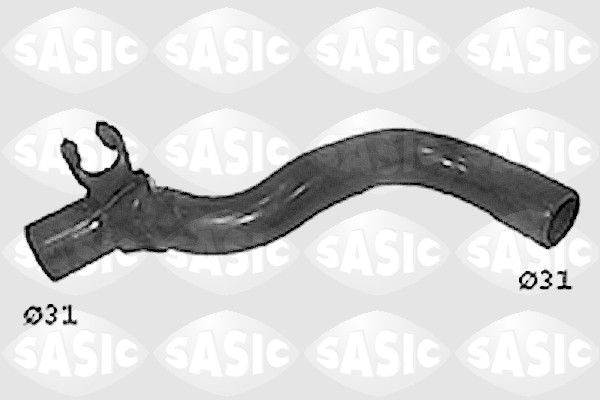 Патрубок системи охолодження SASIC SWH4306 - zapix