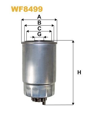 Паливний фільтр WIX FILTERS WF8499