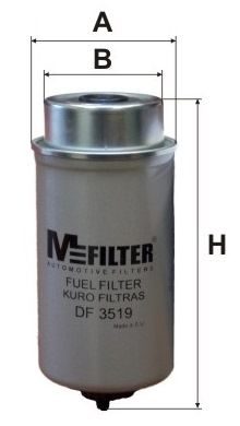 Паливний фільтр MFILTER DF3519 - zapix