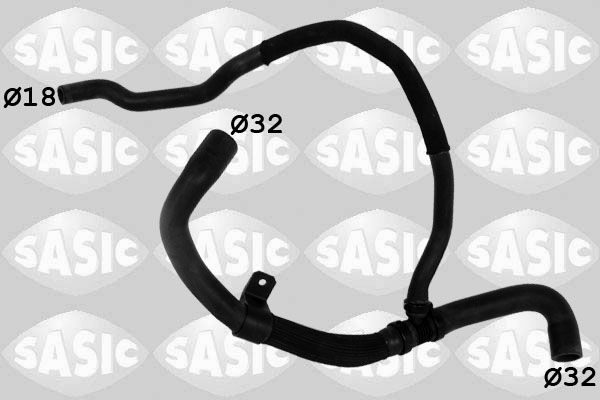 Патрубок системы охлаждения SASIC 3404160
