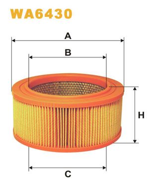 Повітряний фільтр WIX FILTERS WA6430 - zapix